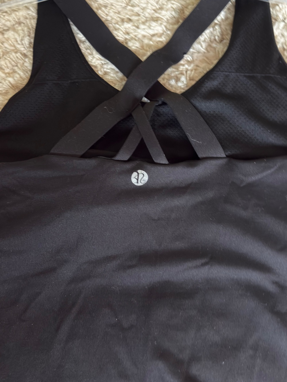 Lululemon Black Performance Tank Top - Athletic Fit - Picture 4 of 5